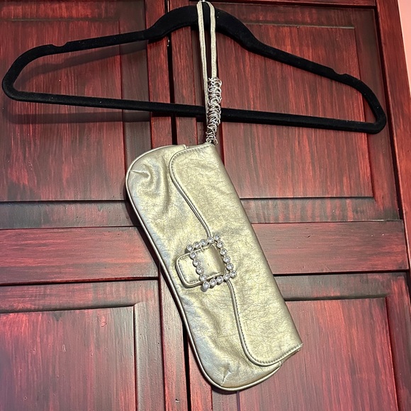 Old Navy Shimmering Gold Wristlet - Picture 1 of 1
